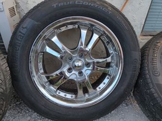 American racing 17" 5 lugs wheels & tires