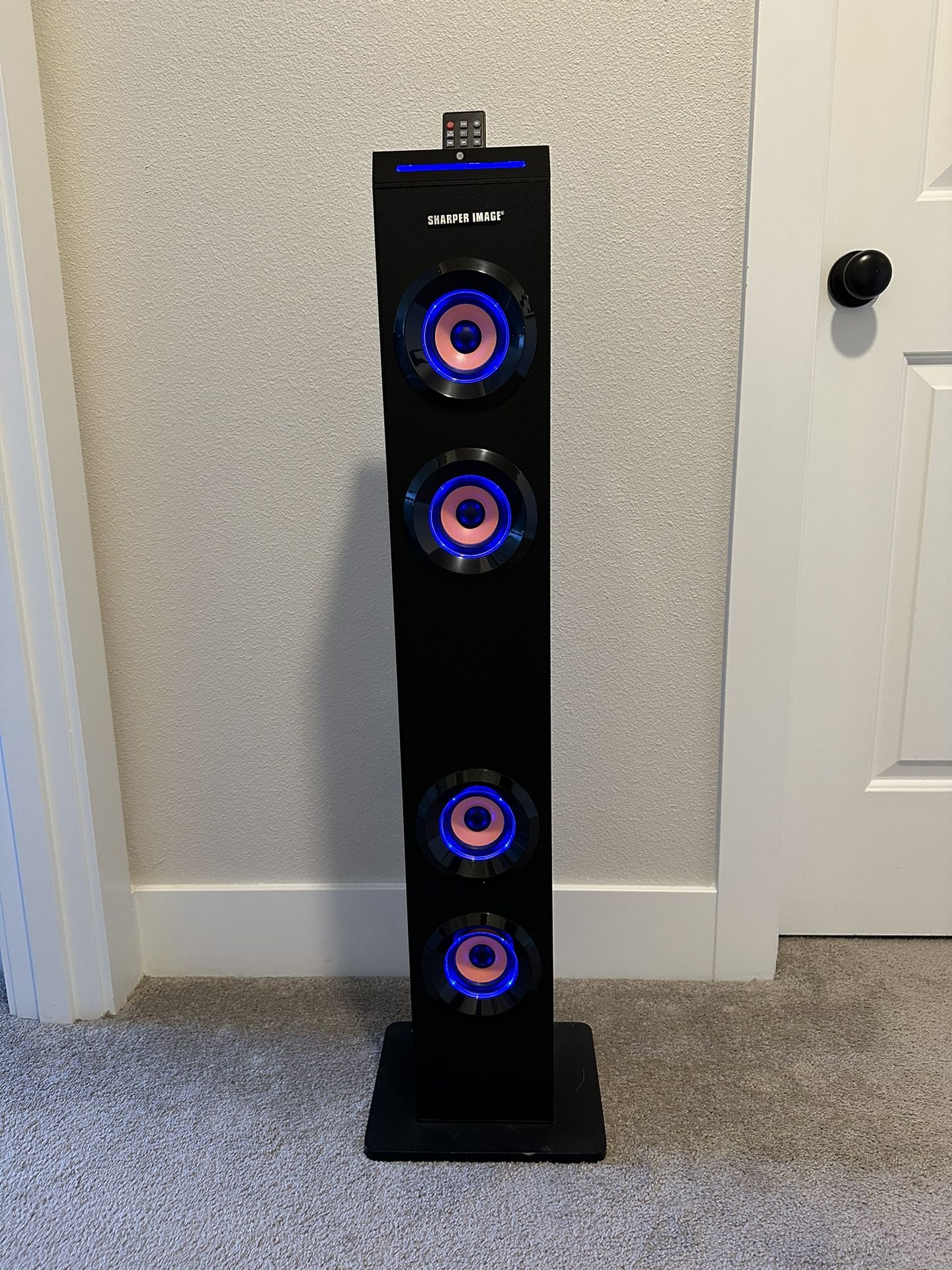Sharper Image Bluetooth Tower Speaker 
