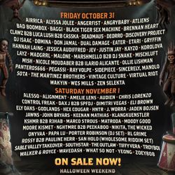 Selling 2 Saturday Tickets For Escape