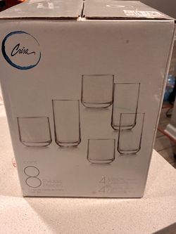 Crisa 8-Piece Glass Set