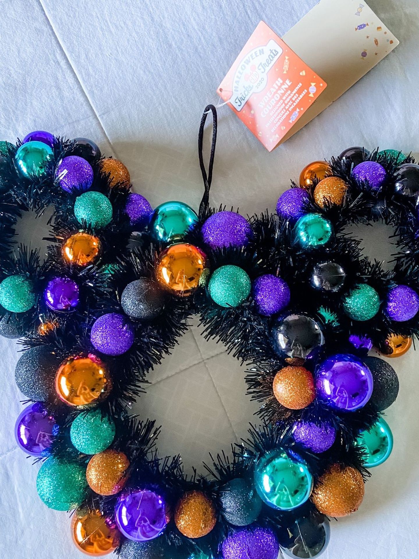 Disney Mickey Mouse Icon Halloween Wreath