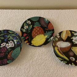 Limoges Veritable Porcelaine Salad Plates - Set Of 3