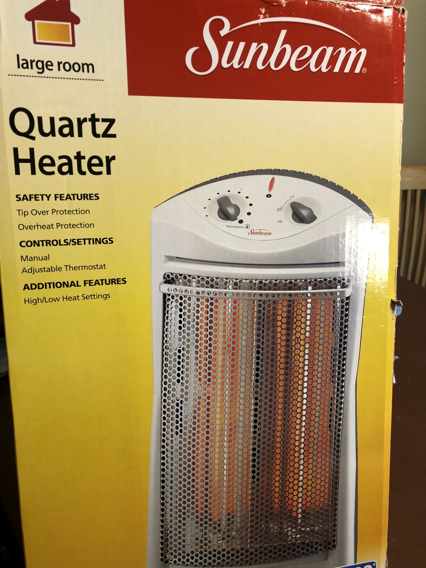 Sunbeam Large Room Heater