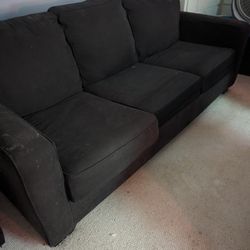 Charcoal Pull Out Sleeper Couch