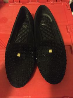 TORY BURCH Black Patent Leather Loafer Flats - US 6.5