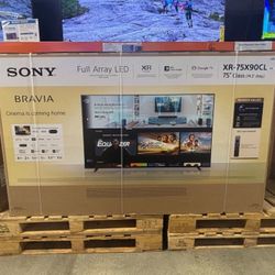 65 “ Sony smart 4K BRAVIA HDR X90L 120HZ TV 