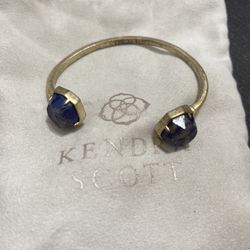Kendra Scott Navy Blue Stone Bracelet
