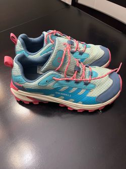 Merrell Big Kid's Moab Speed 2 Low Waterproof size 6.