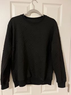 Louis Vuitton Monogram Embossed Crewneck Sweatshirt