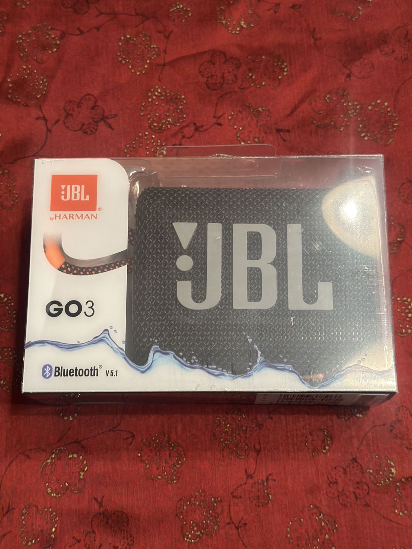 JBL GO3 Wireless Portable Bluetooth Speaker Black