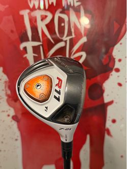 TaylorMade R11 7 Wood / Reg Flex / Black Head Cover