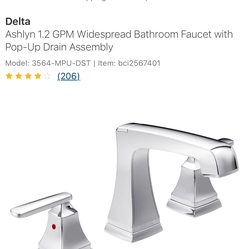 New Delta faucet- exact one in picture in box