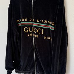 Gucci Maison De L’amour Velvet Costume