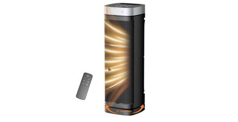 Space Heater, WINHL 17 Inches Electric Heaters for Indoor Use with Thermostat and Remote