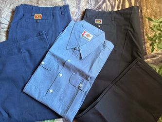 Workwear Bundle – Dickies Shirt & Work Pants