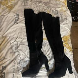 Highthigh Sexy black Boots 9 1/2