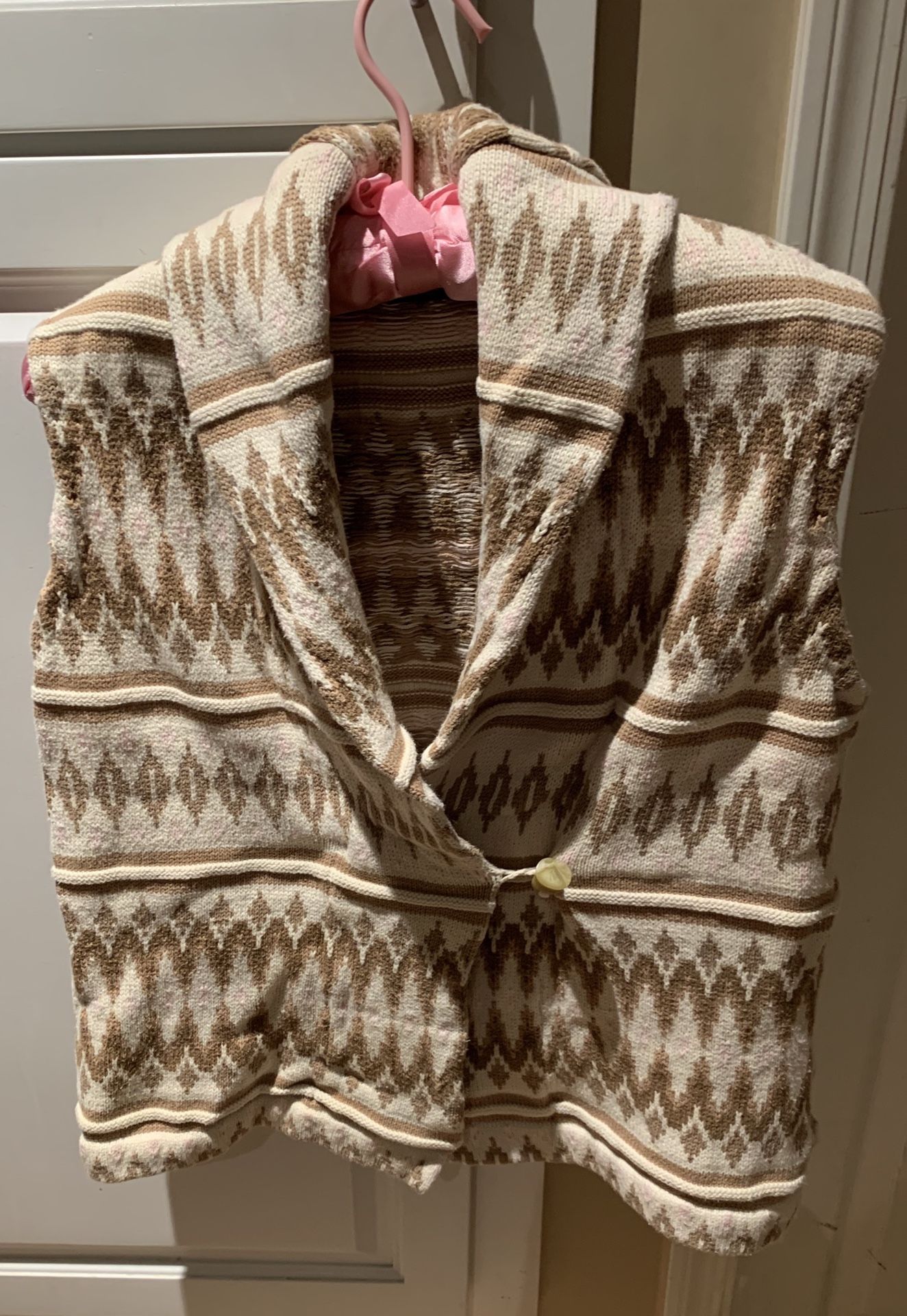 Ladies Chaps sweater vest