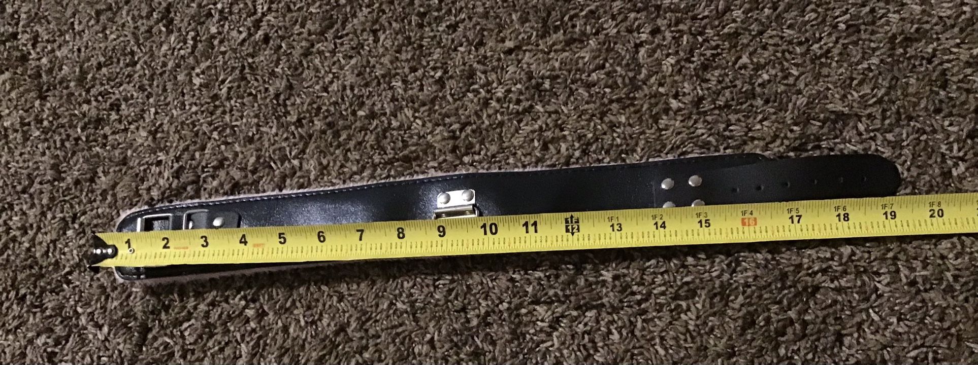 Black And Pink Dog Collar for Medium Size Dog