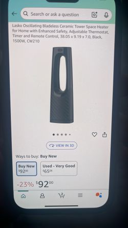 Bladeless Ceramic HEATER