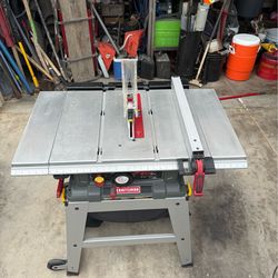 10 inch craftsman table saw