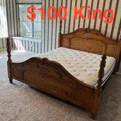 King Bed Frame No Mattress 