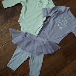 Carter's 3 Pz Set Size 3M