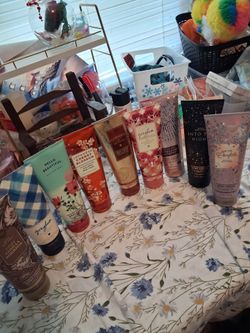 Bath and body works  9 lotions for 50.00