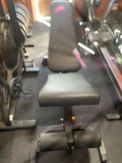 Bench, cage,bumper plates equipment