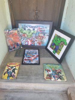 Lenticular Print Avengers Pictures All For $40