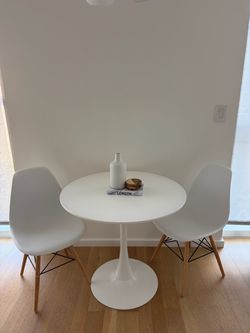 Small Dining Room Table with Two Chairs