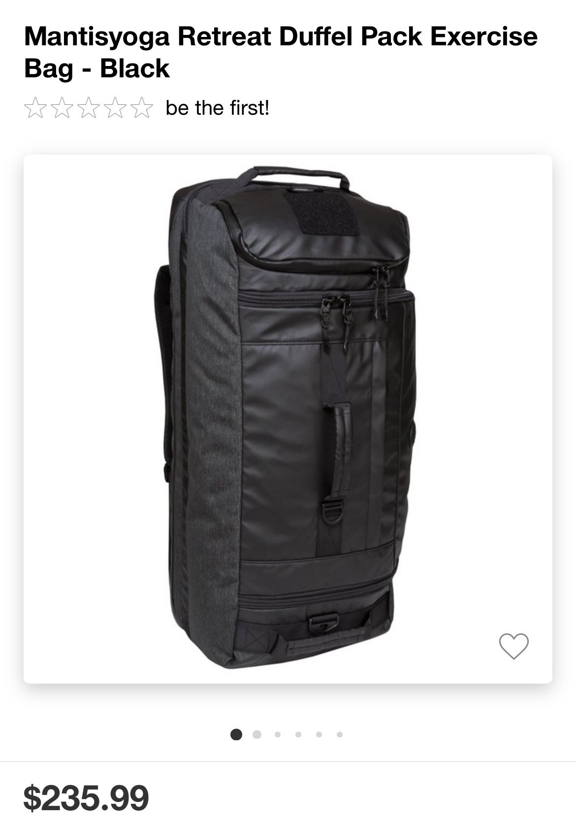 Mantisyoga Duffle