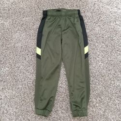 Athletic Works boy's athletic pants olive green size 8 Husky like new 