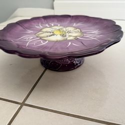 Pier 1 Pier One Lily Cake Stand $15