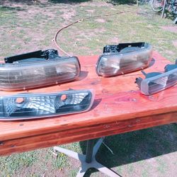 Head Lamps of A 2004 Chevy Tahoe Used but Good