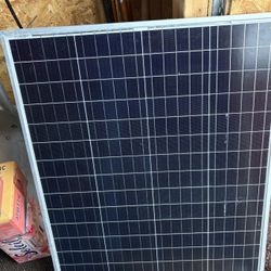 (2) Rigid Photovoltaic Panels w/ Dual Input Charger