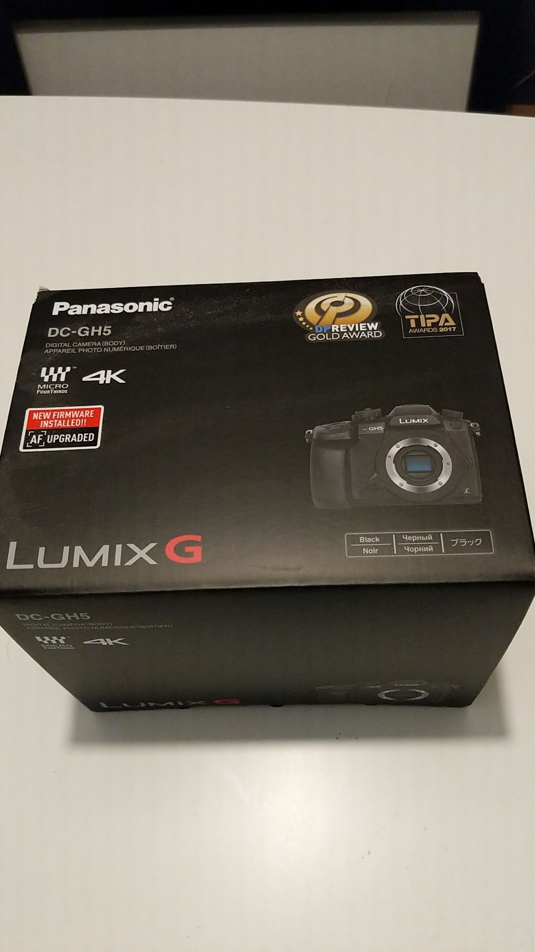 Reduced Price!! Brand New, never opened box Panasonic GH5 (body only)!!