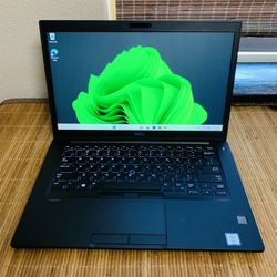 Dell Laptop - Intel Core i7, 16GB DDR4 Ram, Windows 11 Pro 64 Bit, MS Office Pro 2024 Suite 