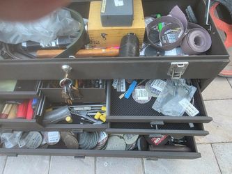 Toolbox full of aerospace tools