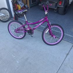 Barely Used Girls 20" Bike. 50.00