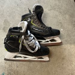 Goalie skates