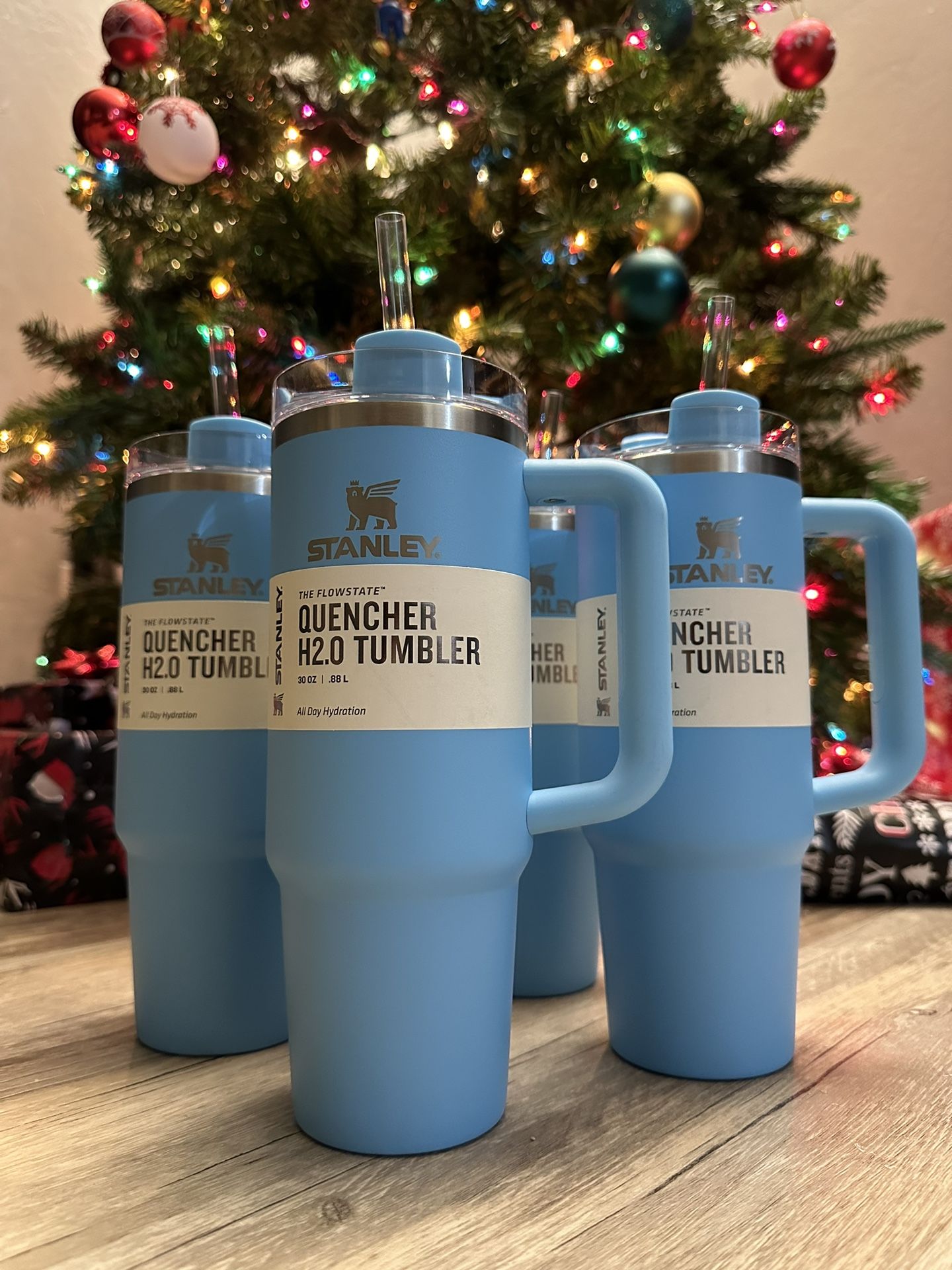 🦋Stanley PERSPECTIVE BLUE 30 oz Quencher H2.0 Tumbler Target Exclusive Cup🦋