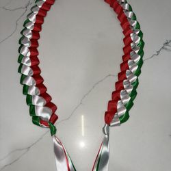 Mexican Flag Graduation Lei