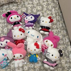 Hello Kitty Plushies