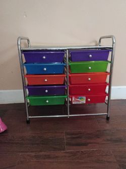 Mobile storage cart