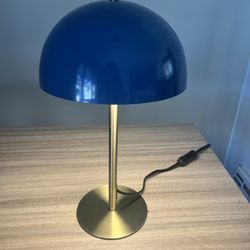 Matte Blue Lamp