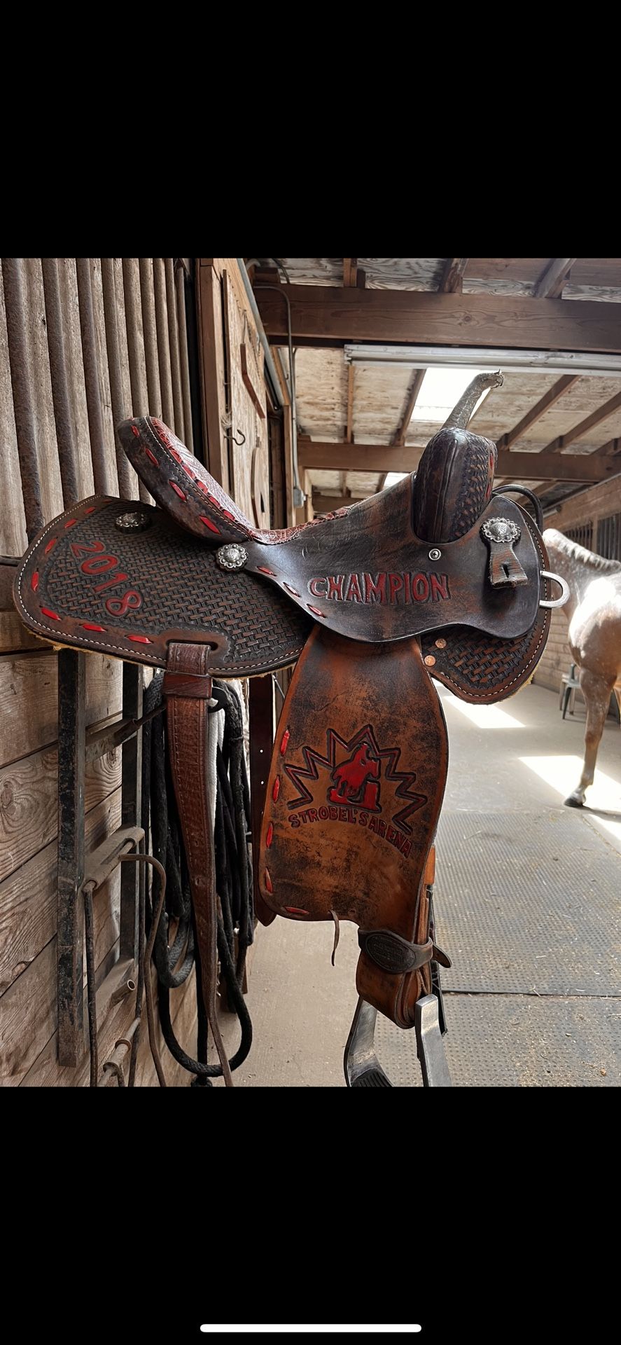 Triple Creek Barrel Saddle