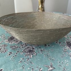 Orion Nickel Bowl From Z Gallérie