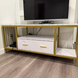 White TV Stand