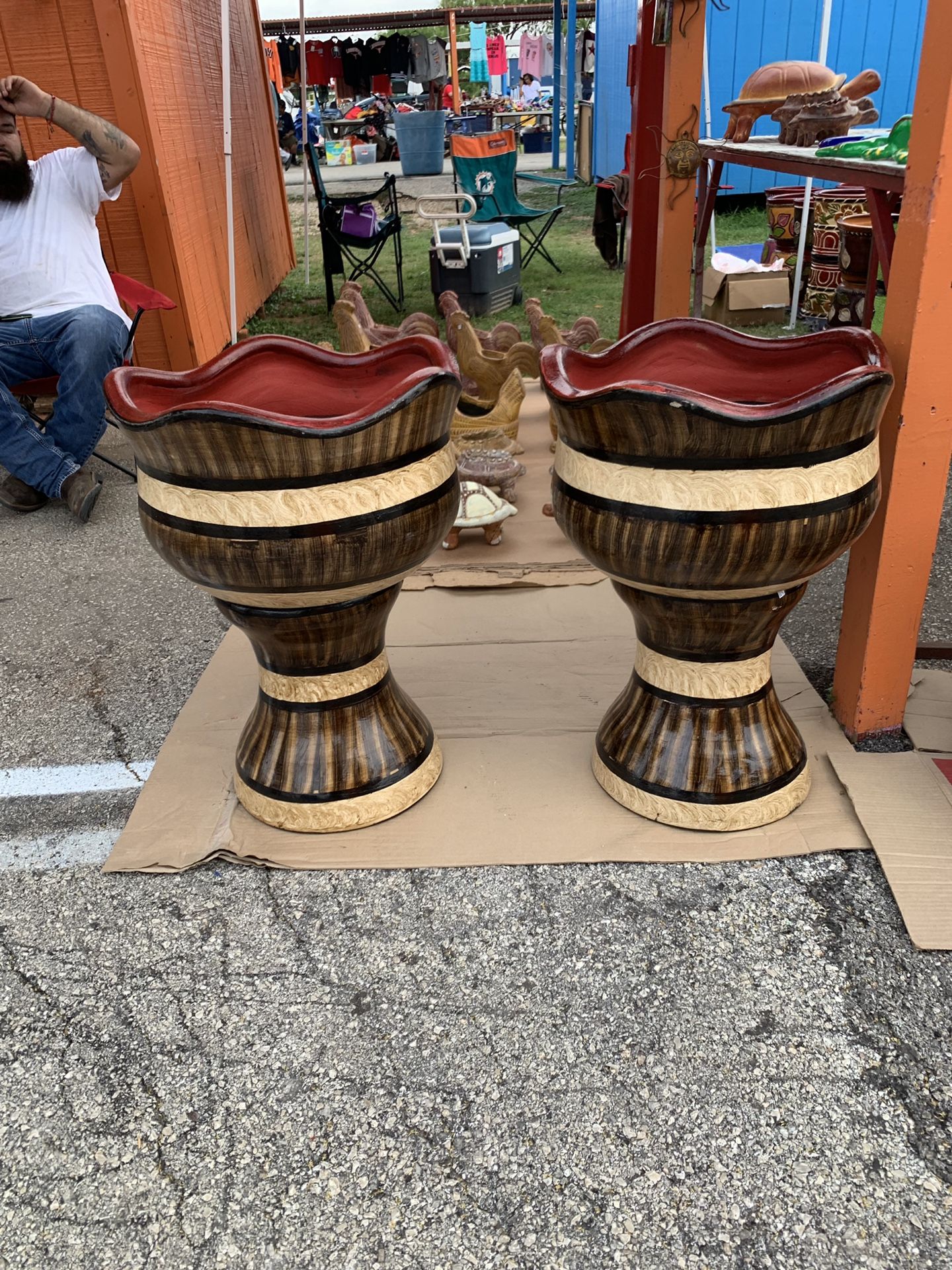 Pottery and flower pots 2/$65