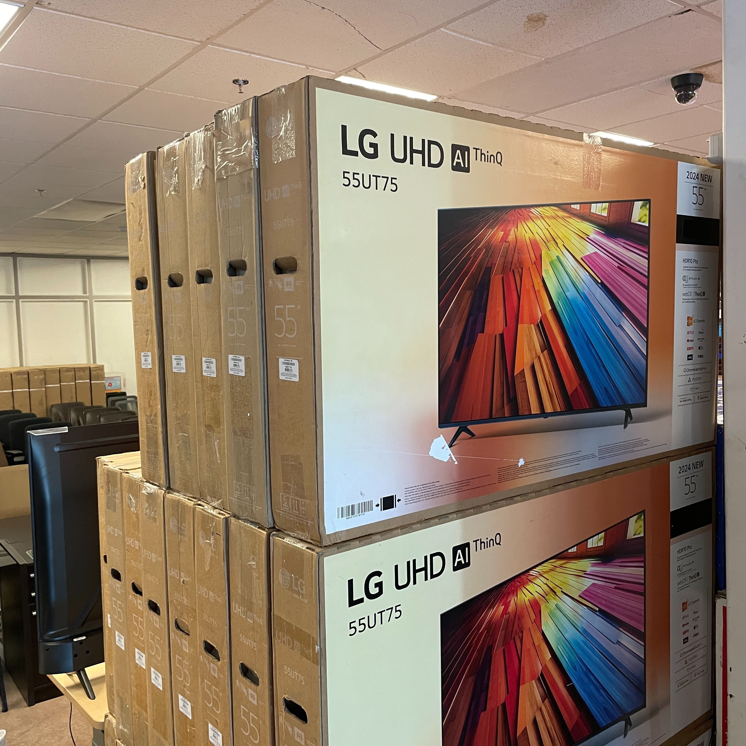 LG 55-Inch 4K UHD Smart TV - 2160p LED With Store Warranty!